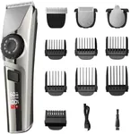 Secura Brands Hair Trimmer for Men, Cordless Hair and Beard Trimmer with Adjustable Precision Dial, Professional Hair Clippers for Barbers and Stylists, 3-in-1 Waterproof Mens Grooming Kit