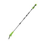 Greenworks 24V 8in Cordless Pole Saw, 2.68m Long Reach Pole Pruner for Tree Pruning, 20cm Electric Mini Chainsaw with Auto-Oiler, 6.7m/s Chain Speed, Tool only