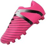 Vizari Baby Impact FG Soccer Shoe, Pink/Silver, 8 Regular US Toddler