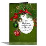 Alwaysgift Merry Christmas Greeting Cards