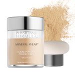 Physicians Formula Mineral Wear Loose Powder Spf 16 - Translucent Light, Off-White, 12 g