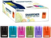 BAZIC Pencil Sharpener Dual Blades 