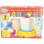 Rajani Pottery Wheel Toy Set Creative Clay Modelling Activity Kit for Kids Aged 6 Plus Arts and Crafts Gift for Children