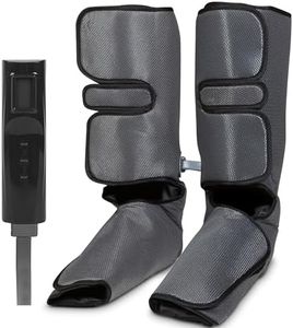 BEC COMPRESSION LEG MASSAGER – Circulation and Advanced Recovery for Legs and Calf Massage, for Leg Muscle Fatigue, Pain Relief, Adjustable Intensity, Sequential Massage Modes, Portable Design for Home and Travel