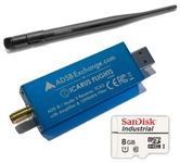 ADSBexchange.com RTL2832U-based ADS-B SDR w/Amp and 1090 Mhz Filter & Software on Industrial MicroSD