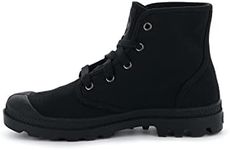 Palladium Men's Pampa Hi Boot, Vegan Canvas Lace Up Boot