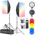 NEEWER LED Softbox Lighting Kit wit