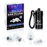 Ear Plugs for Sleeping, Eargrace 2 Pairs Soft Noise Reduction Earplugs for Small Ear Canals - Hearing Protection Earplugs for Sleep, Festivals, Concerts, Travel, Work, Motorcycle, Loud Events