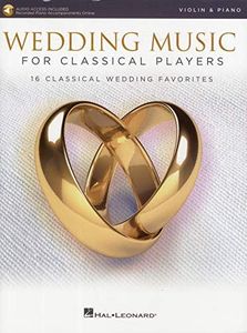 Wedding Music for Classical Players - Violin and Piano Book/Online Audio