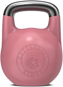 Kettlebell Kings | Competition Kettlebell Weights For Women & Men | Designed For Comfort in High Repetition Workouts | Superior Balance For Better Workouts (8 KG)