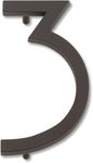 Atlas Homewares AVN3-O Modern Avalon 4.5-Inch No. 3 House Number, Oil Rubbed Bronze