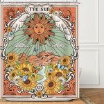 Omifly Tarot Boho Retro Sun Sunflow