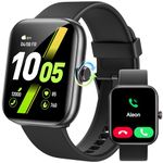 Smart Watch for Men Women, Answer/Make Calls,[1.91"HD Screen] Smart Watches for iPhone/Samsung/Android, Alexa Built-in,Fitness Watch with Heart Rate Sleep SpO2 Monitor,IP68 Waterproof, 100+ Sports