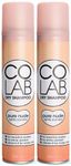 COLAB Dry Shampoo, Pure Nude, Pack of 2, 200ml - Lightly Scented Dry Shampoo For Sensitive Scalps
