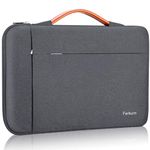 Ferkurn Laptop Case Sleeve Cover Chromebook Case Compatible with Macbook Air/Pro, iPad, Surface Pro, Acer Spin, HP, Dell, ASUS Vivobook, Samsung, Waterproof Laptop Case 11-11.6 inch, Gray