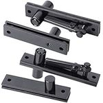 Pivot Hinge Heavy Duty - Hidden Door Hinges Secret Door Hinges 360 Degree - Stainless Steel Invisidoor Hinge Kit 2PCS IWONGO Provided