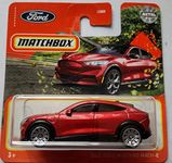 2023 Matchbox 2021 Ford Mustang Mach-E Metalflake Red (Short Card) HFR46