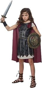 California Costumes Fearless Gladiator Girls Costume, Medium
