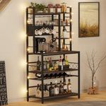 Aubtik Wine Rack Freestanding Floor