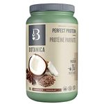 Botanica Chocolate Vegan Protein Powder (Pack of 1, 20 Servings, 840g) | Vegan, Keto Friendly | Plant Based, Organic, Gluten Free, Dairy Free, Stevia & Sugar-Free