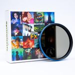 Cinema VND FX Filter for Camera Lens Diameters of 82mm by Prism Lens FX - All in 1 VND That Includes Traditional Cinema ND Stops & Markings ranging from .3 to 1.5