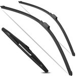 WINNERS Windshield Wiper Blades for 2022 2023 Hyundai Tucson, Wiper Blades for My Car Pack of 3, Include Front 26 Inch, 16 Inch and Rear 11 Inch, Easy to Install Design