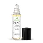 MENO Essential Oil Roll-On for Women | Natural Aromatherapy for Mood, Drive, and Balance with Evening Primrose, Clary Sage, Sandalwood, and Flax Seed