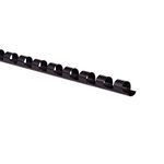 GBC CombBind 19 Hole Binding Spines, 1/2 Inch Spine Diameter, 90 Sheet Capacity, Black, 100 Spines per Pack (3381600981)