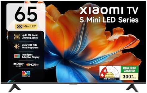 Xiaomi 165 cm (65 inches) 4K UHD Smart Quantum MagiQ S Mini LED Google TV L65MC-IN