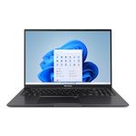 ASUS Vivobook 16 Laptop, 16” WUXGA 1920X1200 16:10 Display, AMD Ryzen™ 5 5625U CPU, AMD Radeon™ Graphics, 8GB RAM, 512GB SSD, Fingerprint Sensor, Windows 11 Home, Indie Black, M1605YA-EH54