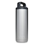 YETI Rambler Stainless Steel Vacuum Insulated Bottle with Cap Stainless Steel 18 oz