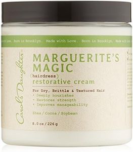 Carol's Daughter Marguerite's Magic Restorative Conditioning Cream for Thick Curly Natural Hair- Hair Moisturizer for Dry, Damaged Hair – Made with Shea and Cocoa Butter, 8 oz