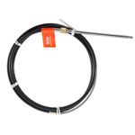 VEVOR Boat Steering Cable, 17 Feet Outboard Marine Rotary Steering Cable, 1/2 Ton High Tensile Strength, Replacement Steering Cable Compatible with Most Single-Station Outboard Steering Systems