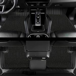 9D Car Floor Mat for Honda Brio | Waterproof | Anti-Slip | Luxury Premium Leather Car Mat | Full Coverage | All Weather | Custom Fitted Car Foot Mats - Black
