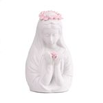 Virgin Mary Porcelain Night Light - Plug in Decorative Table Lamp - Veilleuse en Porcelaine