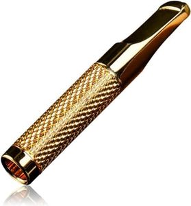 Cigarette Holder Gilt Plating Reusable Clean Tar Tobacco Filter with Multi-Filtering for Standard Size Cigarettes Ø8mm,Slim Cigarettes Ø6mm and Ø5mm