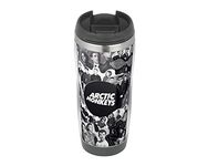 Arctic Monkeys Collage BW - Travel Mug, Thermal Insulated Cup for Hot and Cold Beverages Drinks