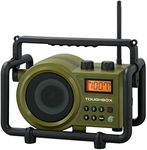 Sangean TB-100 TOUGHBOX FM/AM/Aux Ultra-Rugged Digital Rechargeable Radio, Green