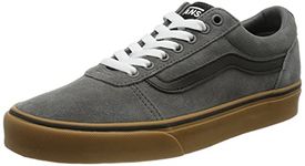 Vans Men's Ward Sneaker, Suede Pewter Gum, 11 UK