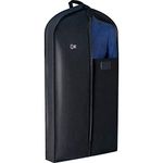 Luxury Storage Garment Bag for Men Suit, Long Women Dress, Tuxedo, Uniform | 47 Inch + 5 Inch Side Gusset | Hanging, Breathable, Foldable Clothes Cover and Protector