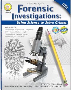 Mark Twain Forensic Investigations Workbook, Using Science to Solve High Crimes Middle School Books, Critical Thinking for Kids, DNA and Handwriting Analysis Labs, Classroom or Homeschool Curriculum