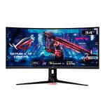 ASUS ROG Strix 34” Ultra-Wide Gaming Monitor (XG349C) - UWQHD (3440 x 1440), 180Hz, 1ms, Extreme Low Motion Blur Sync, 135% sRGB, G-Sync Compatible, DisplayHDR 400, Eye Care, USB-C, DisplayPort, HDMI