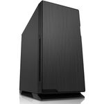 GameMax Silent Mid-Tower PC Gaming case, ATX, Sound Dampening, SD/TF Card Reader Built-In | Black