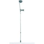 NRS Healthcare Height Adjustable Crutches with Plastic Handle - Pair