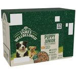 James Wellbeloved Grain Free Puppy Dog Food with Turkey in Gravy Pouch 12 x 90 g