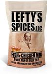 Lefty's Spicy Fish & Chicken Mix | Air Fry and Oven Baked Seasoned Coating Mix for Fish, Chicken, Pork Chops, Shrimp and Vegetables | 16 oz.