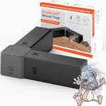Electric Mouse Traps,Jkevow Rat Traps That Kill Instantly 2200V,Mouse Traps for Indoors,Kitchen, Kitchen