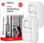 GE 45115 Wireless Window Alarms, 2 