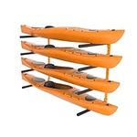 VEVOR Wall Kayak Storage Rack, 4-Ca