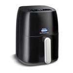 KENT Digi Plus Air Fryer | 4L Capacity & 1300W | Fry, Grill, Roast & Bake | Digital Display & Touch Control Panel | Rapid Heating | 80% Less Oil Usage | High Temperature & Uniform Heating | Black